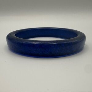 Splendette Blue Glitter Bangle
